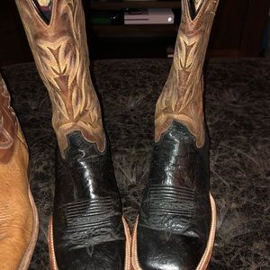 Ostrich boots